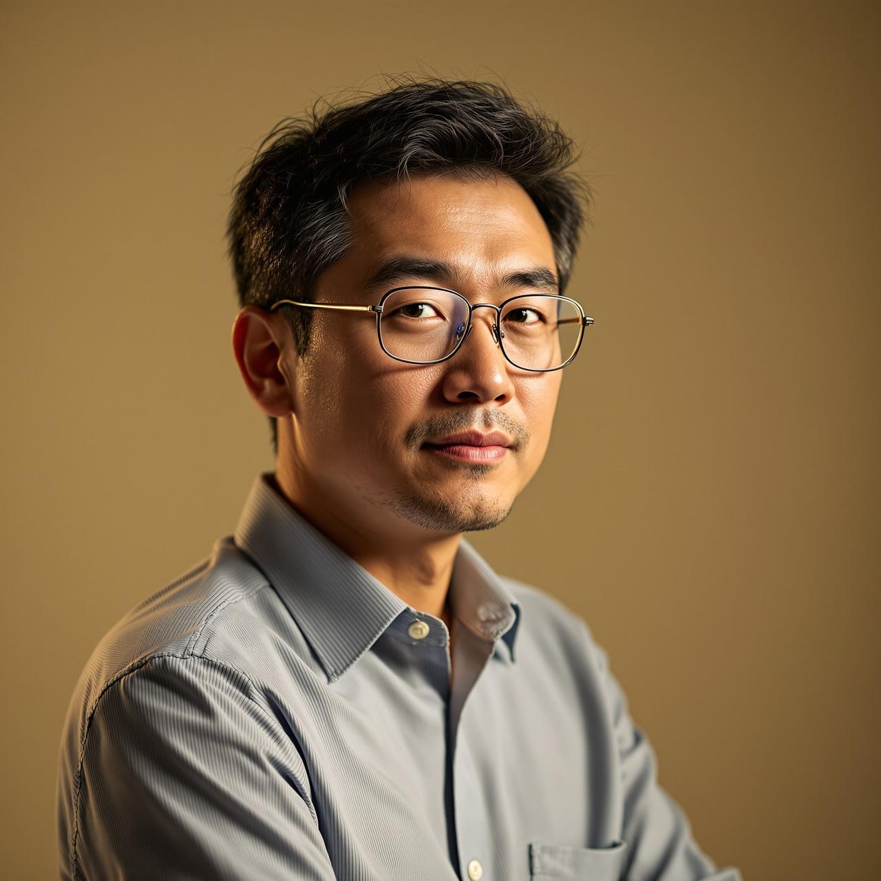 91评选首席研究官老王专业肖像